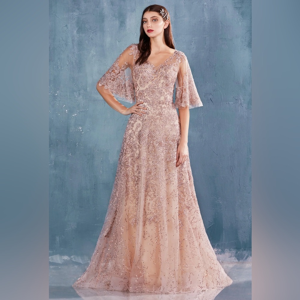 Andrea and Leo Doris gown